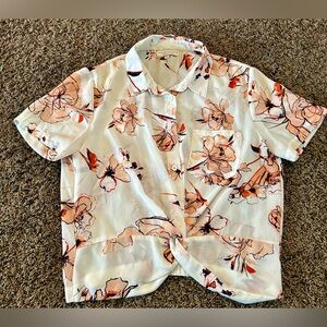 Paper crane women’s blouse
